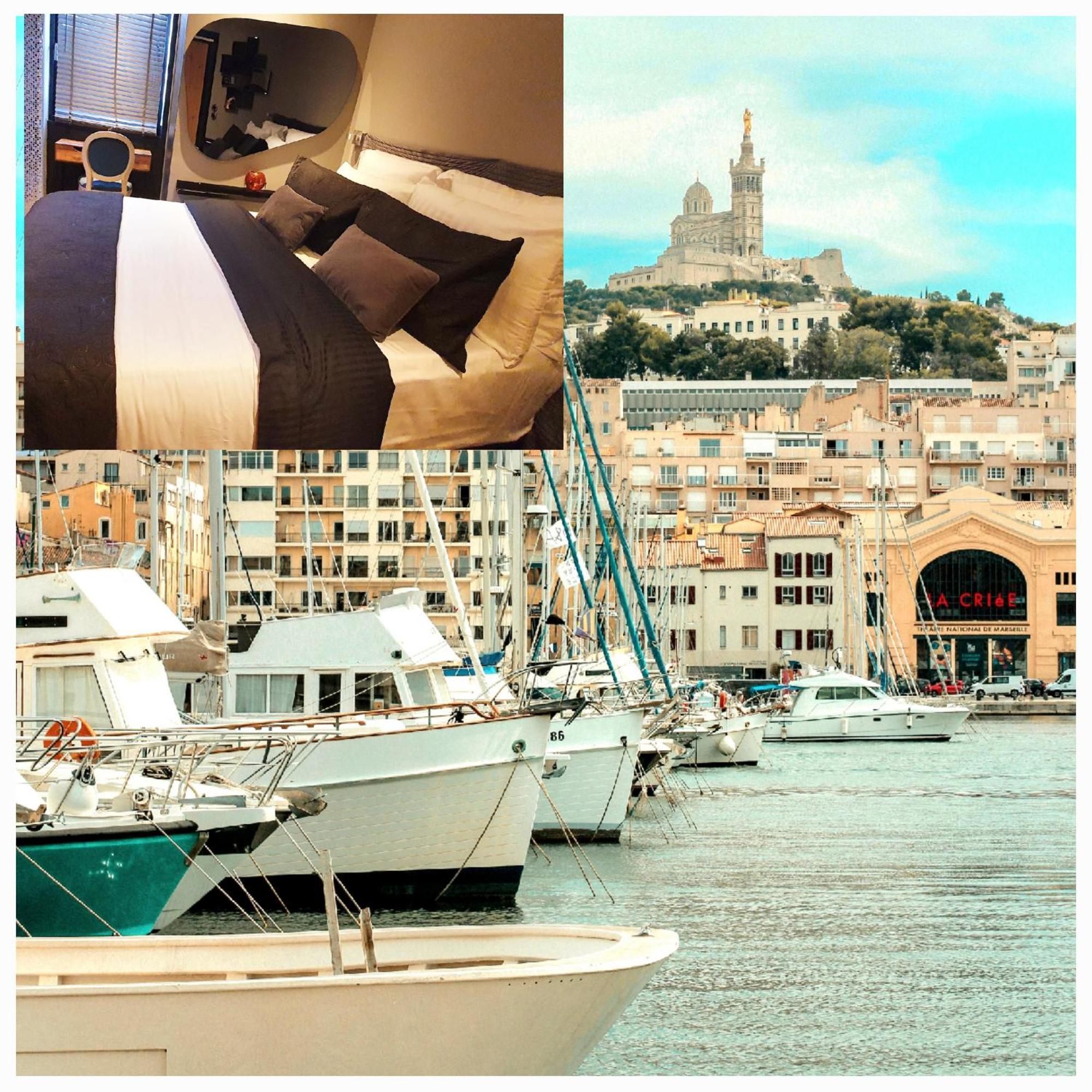 Marseille Cote Mer Au Vieux-Port "Le K"Appartement Haut De Gamme Avec Wc Japonais, Garage Privatif En Option ภายนอก รูปภาพ